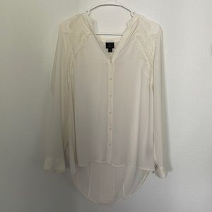 Worthington Long-Sleeved White Top